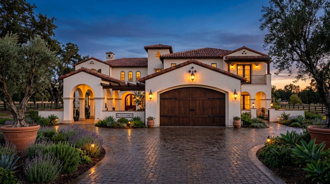 Megan Newman Garage Door Seal Pros Exterior Closed Garage Door at Twilight